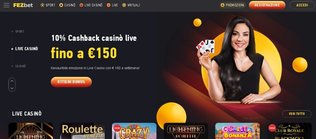 Live Casino FEZbet